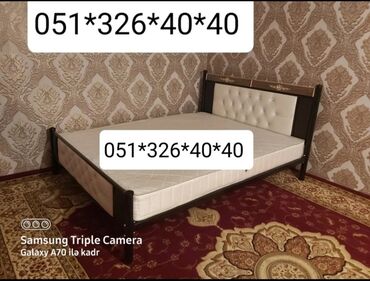 Çarpayılar: Yeni, İkinəfərlik çarpayı, Bazasız, Matras ilə, Siyirməsiz, Azərbaycan — 7