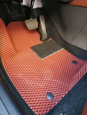 Полики: Eva Полики Для салона Hyundai, цвет - Красный — 10