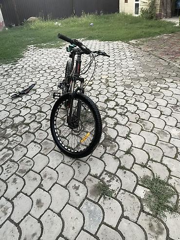 колонна: Горный велосипед PRO-FI Sport - Рама: стальная, двухподвес (задний — 8