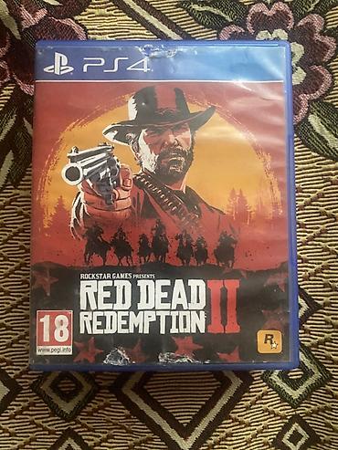 switch 2 бишкек: Игра Red Dead Redemption II для PlayStation 4 (диск, коробочное — 1