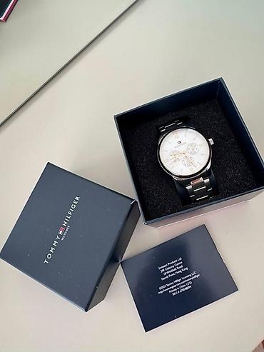 danisan saat: Tommy Hilfiger qol saatı – orijinal qutu və brend kartı ilə. 350 azn — 1