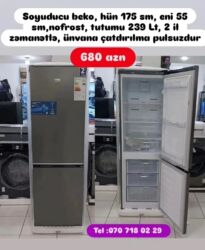 Digər aksesuarlar: Soyuducular anbardan satiş.WhatsaApp-a yazin.Modellərin qimətlərini — 23