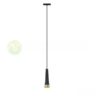 boho lusteri: LED magnetna visilica FM4006-9 BKSG — 1