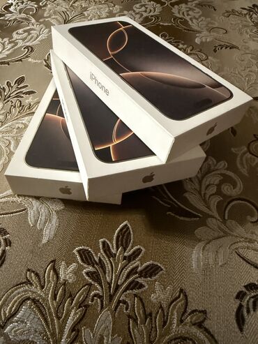 iphone 11 pro max расрочка: IPhone 16 Pro Max, Новый, 256 ГБ, Desert Titanium, Кабель, Коробка, 100 %