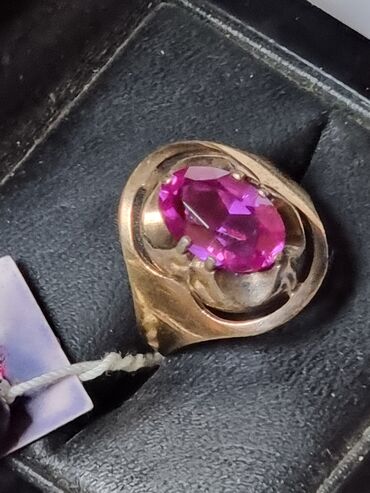 Серебряные кольца: Кольцо, Женские, Рубин, Новый — 9