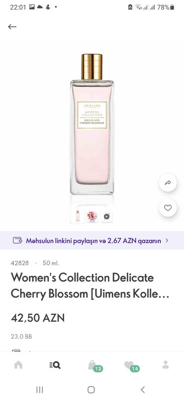 oriflame parfum: Oriflame möhteşem etirleri