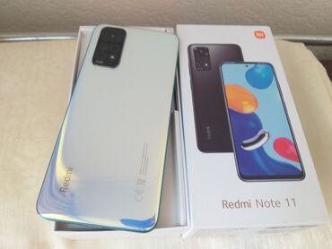 чехол редми нот 9 с: Xiaomi, Redmi Note 11, 128 ГБ, цвет - Голубой