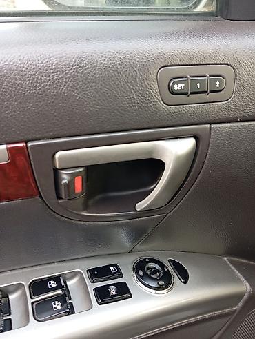 eco spirt: Hyundai Santa Fe – ağ rəngli, 4WD krossover/SUV. Əsas xüsusiyyətlər — 2