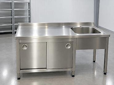 бак из нержавеющей стали: Elit model 2 qapılı moyka Olçüləri 165×76
Qiymet 400azn — 1