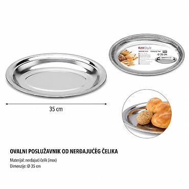 KMT Ovalna posuda od nerđajućeg čelika 2406730 - Brend: Kmt Style - na lalafo.rs KMT Ovalna posuda od nerđajućeg čelika 2406730 - Brend: Kmt Style -