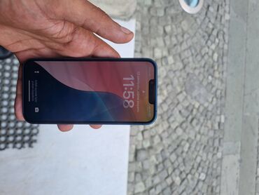 iphone se baku: IPhone 13, 128 GB, Mavi, Face ID, Simsiz şarj, Sənədlərlə