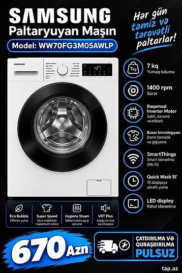 nokia e73 mode: Paltaryuyan Samsung WW70FG3M05AWLP 7 kg Qurasdirilma catdirilma — 1