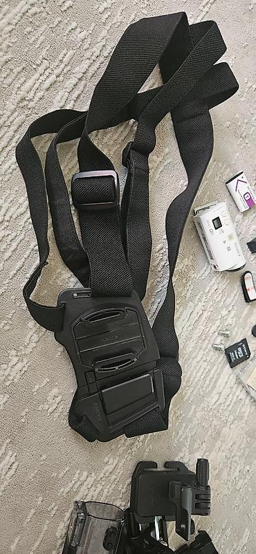 Видеокамеры: Sony AZ 1 mini камера и идеальном состоянии и с множеством креплений — 5