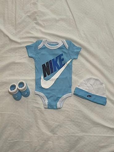 sarı bodilər: Uşaq dəsti, Uniseks, 3 - 6 ay, Nike — 5