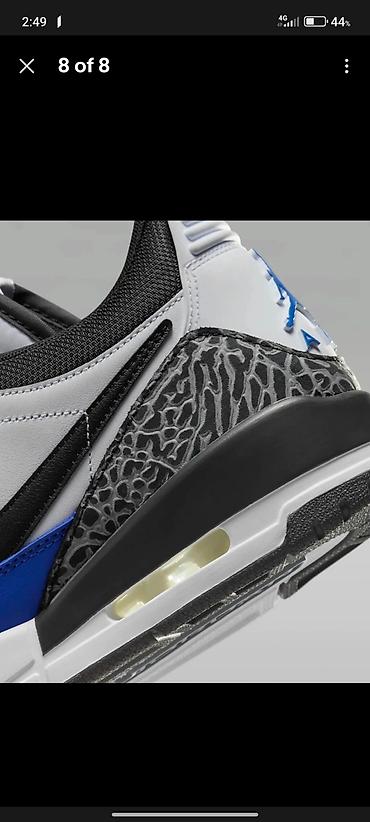 Krasofkalar və idman ayaqqabıları: Nike Jordan Legacy 312 Low – kişi krossovkası - Rənglər: ağ, qara — 6