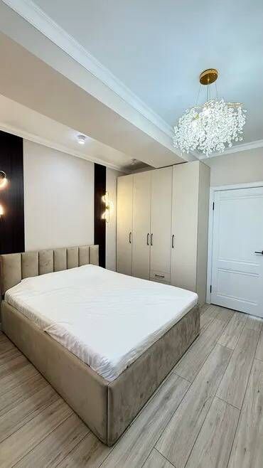 манас квартиры: 3 комнаты, 82 м², Элитка, 12 этаж, Дизайнерский ремонт