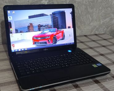 Ноутбук, Fujitsu, 4 ГБ ОЗУ, Intel Core i3, 15.6 ", Б/у, Для несложных задач, память HDD