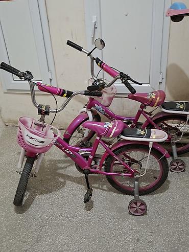 rambo velosipedi: Uşaq velosipedi – pink rəngdə, 2 ədəd Xüsusiyyətlər: - Təxminən 14 — 2