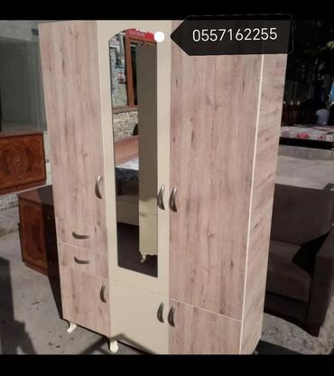 Sifarişlə dolablar: Düz dolab, Qonaq otağı üçün, Dəhliz üçün, Yataq otağı üçün, Paltar üçün, Açılan, Quraşdırıla bilən, 3 qapılı — 5