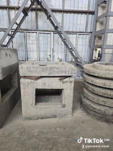 Beton quyuları: Dəmir-beton quyu və quyu elementləri Satışı - Kanalizasiya, su və qaz — 55