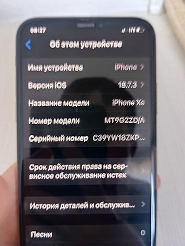 Apple iPhone: IPhone Xs, Б/у, 64 ГБ, Matte Gold, Защитное стекло, Чехол, Коробка, 75 % — 9