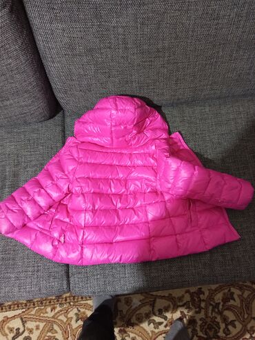 детские верхние вещи: Uşaq üçün parka/qış gödəkçəsi - Rəng: parlaq çəhrayı (iç hissə açıq