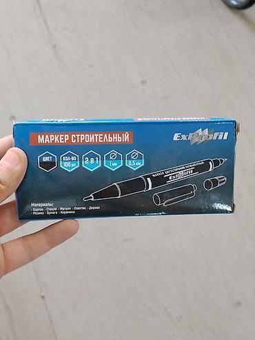 Кеңсе буюмдары: Маркер строительный ExProFill 2-в-1 Основные характеристики: - Тип — 1