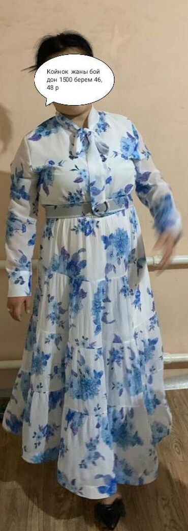 тунику можно носить как платье: Күнүмдүк көйнөк, Жай, Узун модель, Шифон