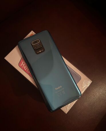 xiaomi note 3 qiymeti: Xiaomi Redmi Note 9S, 128 GB, rəng - Mavi, 
 Barmaq izi, Düyməli, Sensor