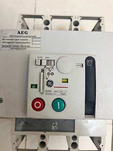 aeg pec: Elektrik avtomat, 3 faza, 110 Vt, Kredit yoxdur, Zəmanətsiz, Ödənişli çatdırılma — 7