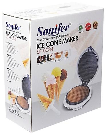 aparatlar: №: 2052 Məhsulun adı: Vafli bişirən Sonifer SF-6034 Brend: Sonifer — 3