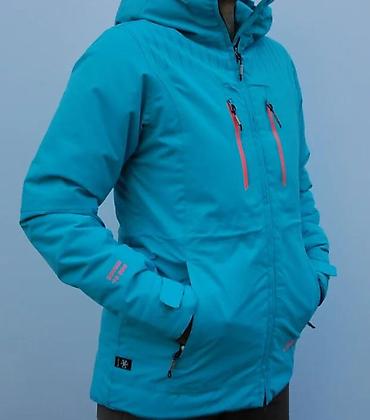 Zimske jakne: Planinarska/zimská jakna – tirkizno plava - Topla, vodoodbojna — 10