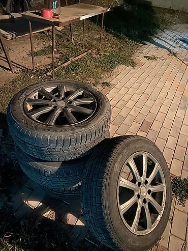 Колеса в сборе 215 / 60 / R 17, Зима, Б/у, Комплект, Легковые, Литые, отверстий - 5