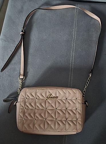 exit denim: Bež ženska crossbody torbica sa štepom i zlatnim detaljima *Torbica — 6
