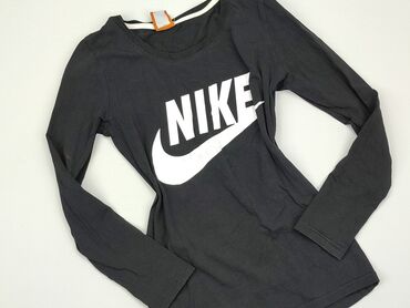 bluzki bawełniane rękaw 3 4 czarne: Блуза жіноча, Nike, S, стан - Задовільний