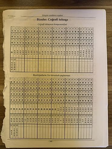Kitablar və jurnallar: Məhsul: Coğrafiya – 2025 Test Toplusu (II hissə) Kitab yaxşı — 3