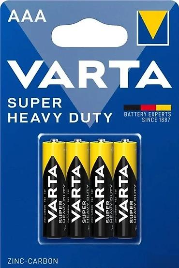Baterije: VARTA Super Heavy Duty AAA baterije – pakovanje 4 komada - Tip: AAA — 2