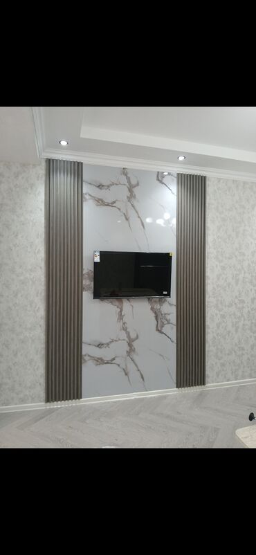 obshivka taxta qiymeti: Прямой ТВ стенд, Без полок