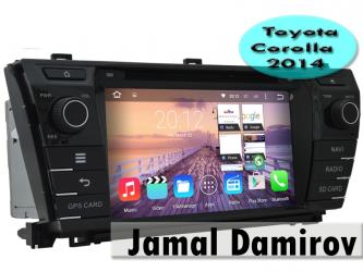Avtoelektronika: Toyota corolla 2014 üçün dvd-monitor, dvd-монитор для toyota corolla — 1