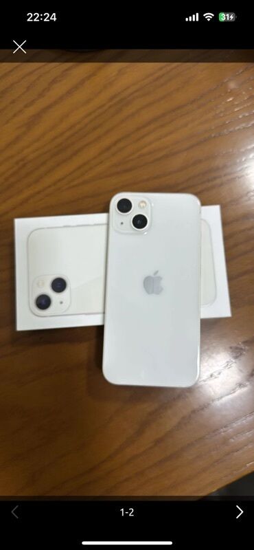 Apple iPhone: IPhone 13, Starlight, Face ID