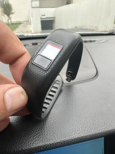 uzun pencekler: Smart qolbaq, Garmin, Suya davamlı, rəng - Qara