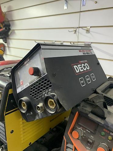 Сварочные аппараты: Сварочный инвертор DECO DMIG-180A Описание: - Многофункциональный — 1
