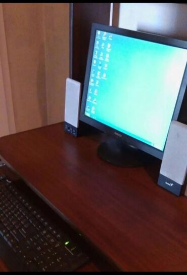 lalafo az işlenmiş personal komputer: Ofis kompyuteri Beko kompyuter satılır+ Stolu + rəngli skayner