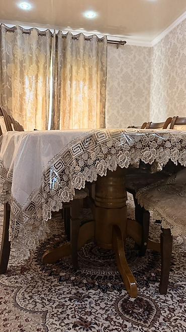 study table: БОЛЬШОЙ ОРЕХОВЫЙ СТОЛ - Стол овальной формы, натуральный массив — 3
