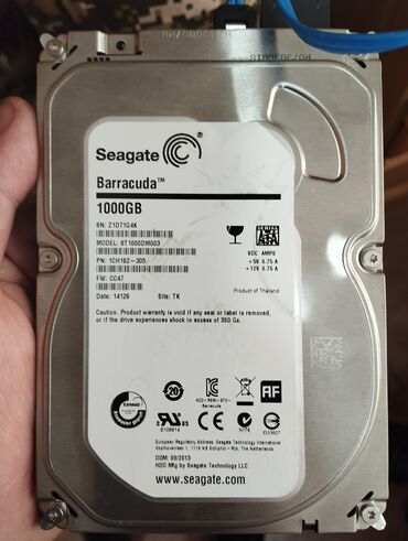 серверы 2 тб: Накопитель, Б/у, Seagate, SSD, 1 ТБ, Для ПК