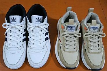 krossovka: Rəng - Ağ Krossovkalar, Adidas, Ölçü: 36, Oğlan üçün — 2