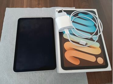 ipad 8 nəsil: İşlənmiş Apple iPad mini 6 (2021), 10,9", 64 GB, Pulsuz çatdırılma, Rayonlara çatdırılma, Ödənişli çatdırılma