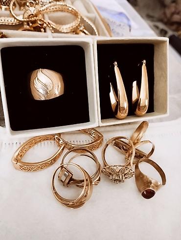 Наборы украшений: Золотые украшения, проба 585° В комплекте представлены несколько — 23