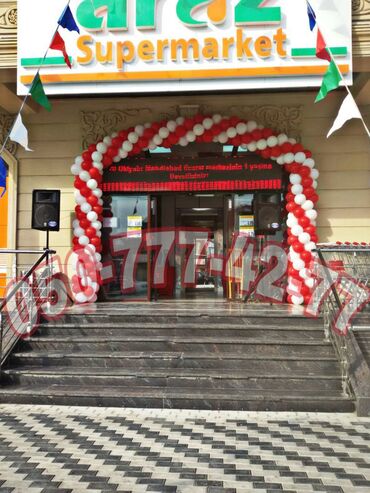 Oyuncaqlar: Sarlar bezedilme. Helium və adi şarlarla bəzədilmə. Decor shar dizayn — 9