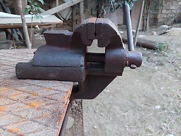 multi tool: Sovet istehslı metal sıxac (mengene) - Material: tam metal/kötük — 8